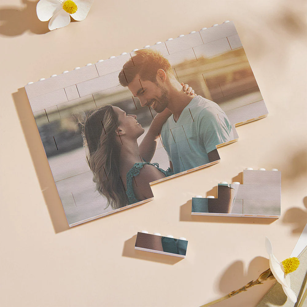 Personalised Building Brick Custom Photo Block