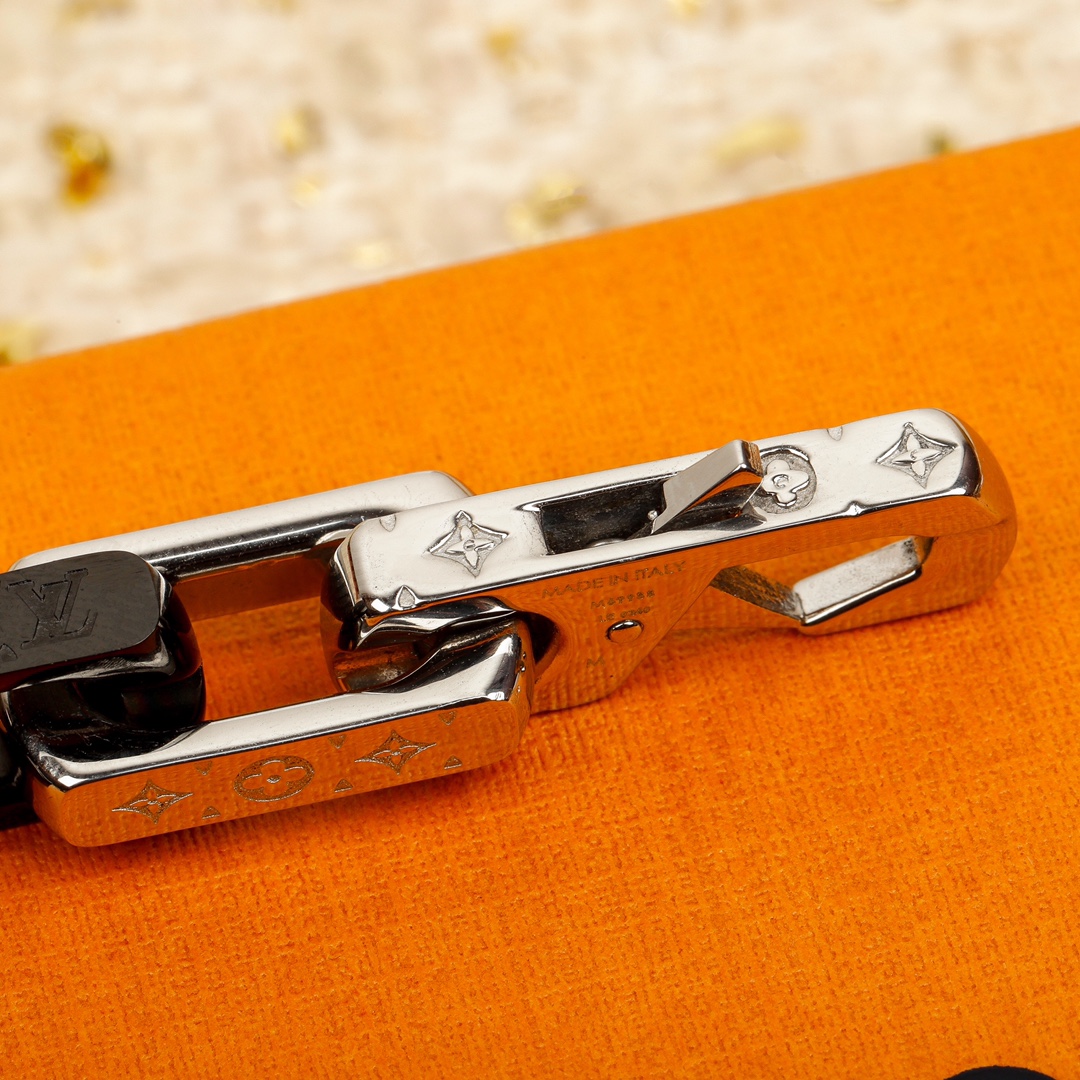 Louis Vuitton Mongram Chain Bracelet