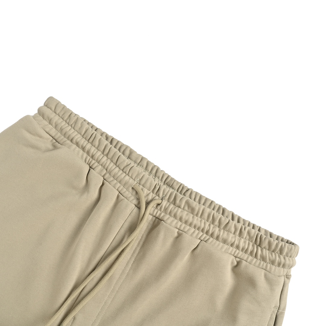 Loewe logo pocket colorblock logo embroidered casual trousers