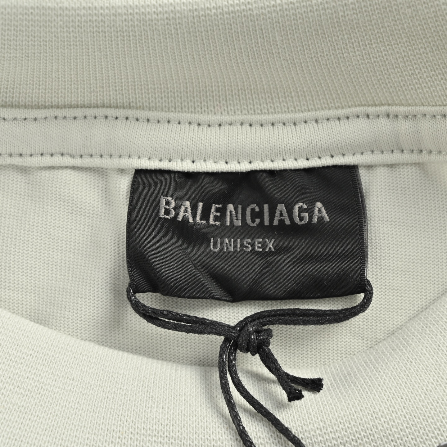 Balenciaga 25ss key badge print short sleeve