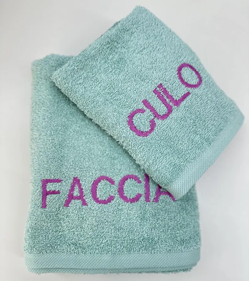 Face&Ass towel pair