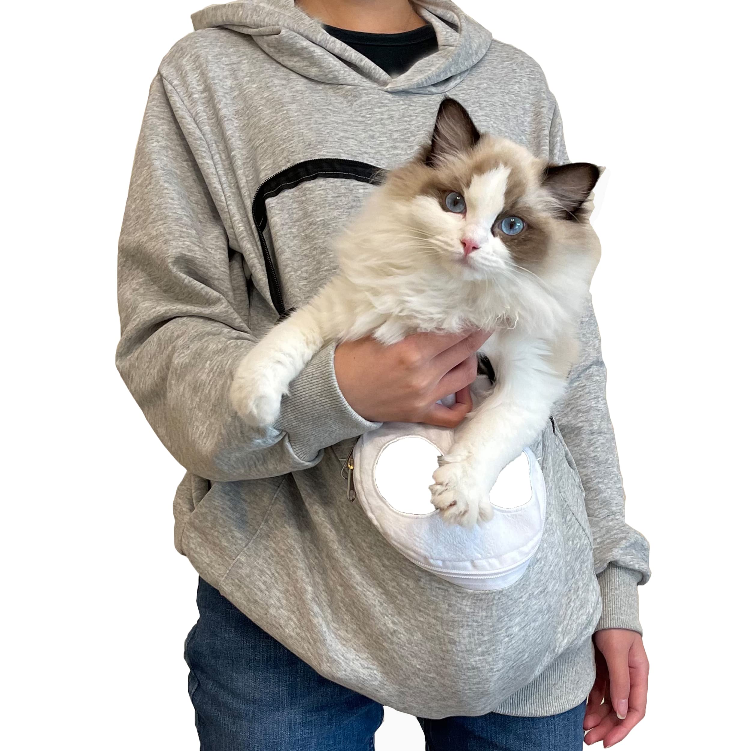 🎄Christmas Special Sale-[SAVE 50% OFF]--Cat Lovers Hoodie Cuddle Pouch--BUY 2 GET 10% OFF & FREE SHIPPING