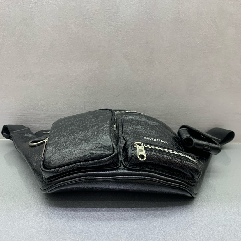 Balenciaga Motorcycle Series Multi-Pocket Waist Bag 70314 3950
