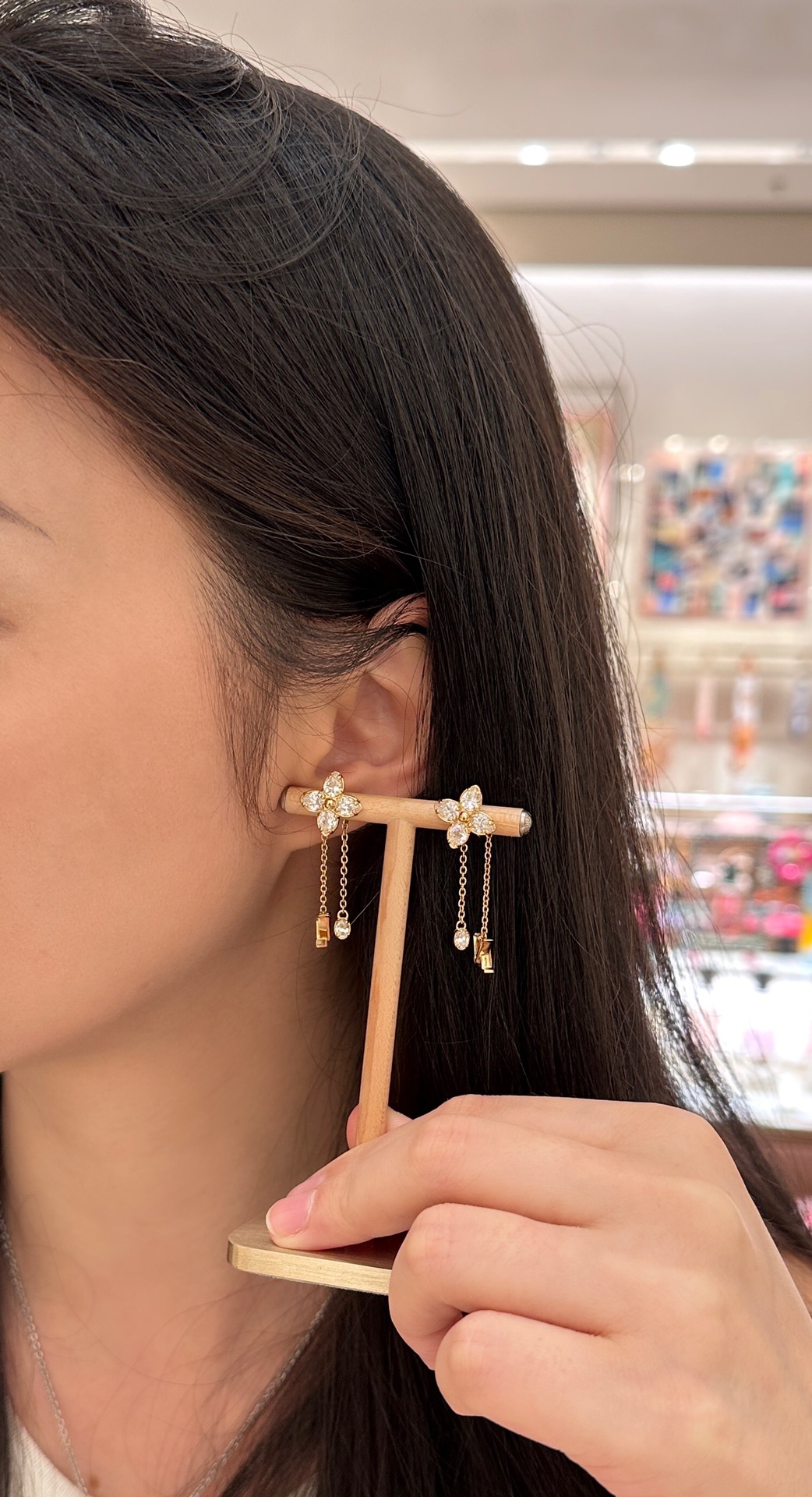 Louis Vuitton Four Leaf Clover Earrings