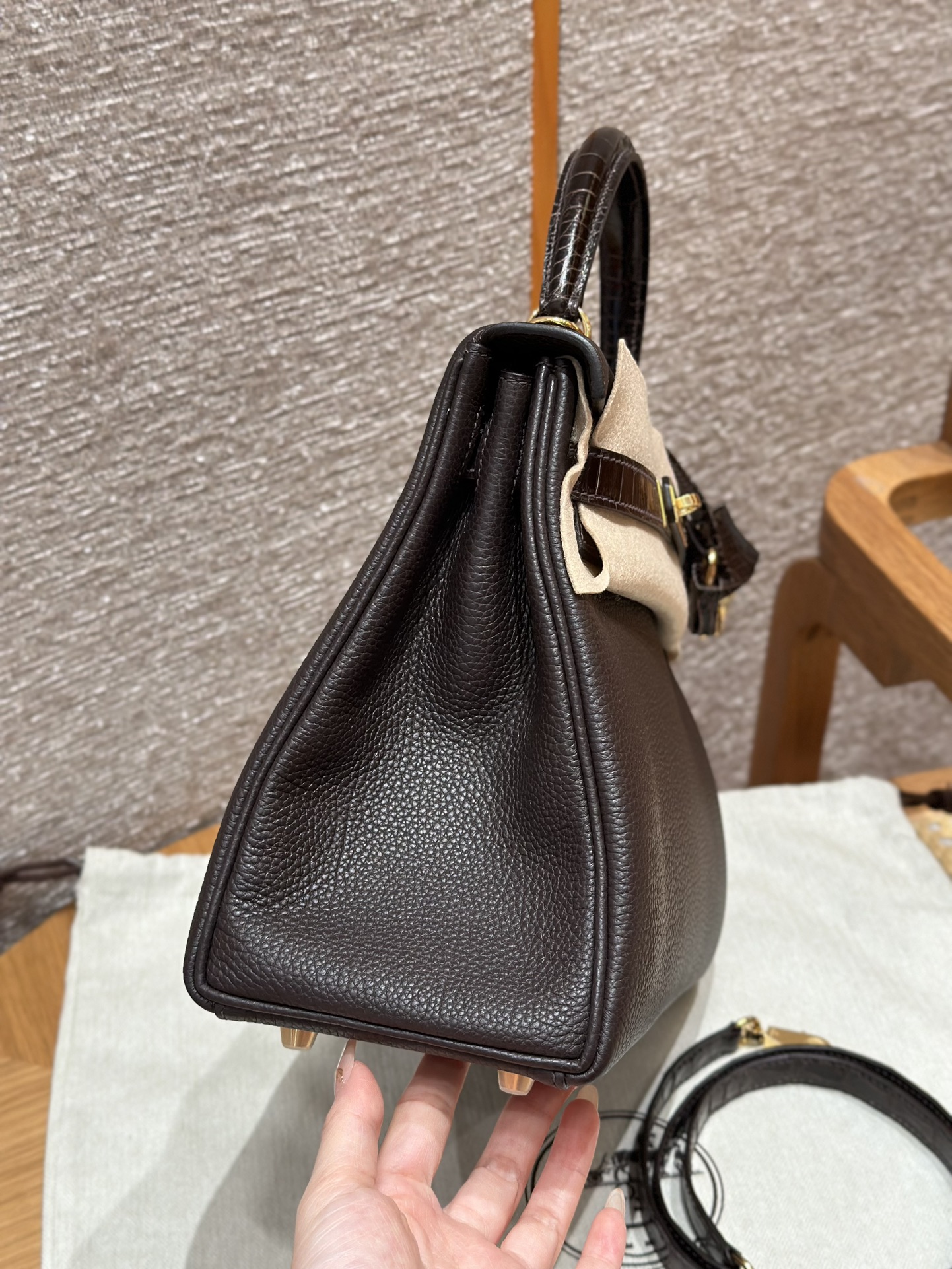 Hermès Kelly Touch 46Ebene Handbag (Handmade to Order)