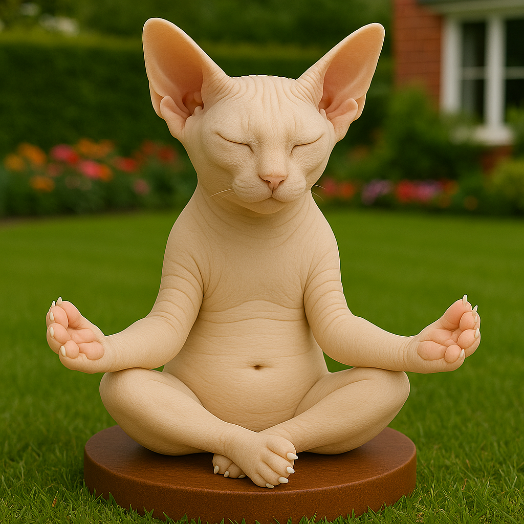 Zen Paws | Resin Meditating Pet Sculptures