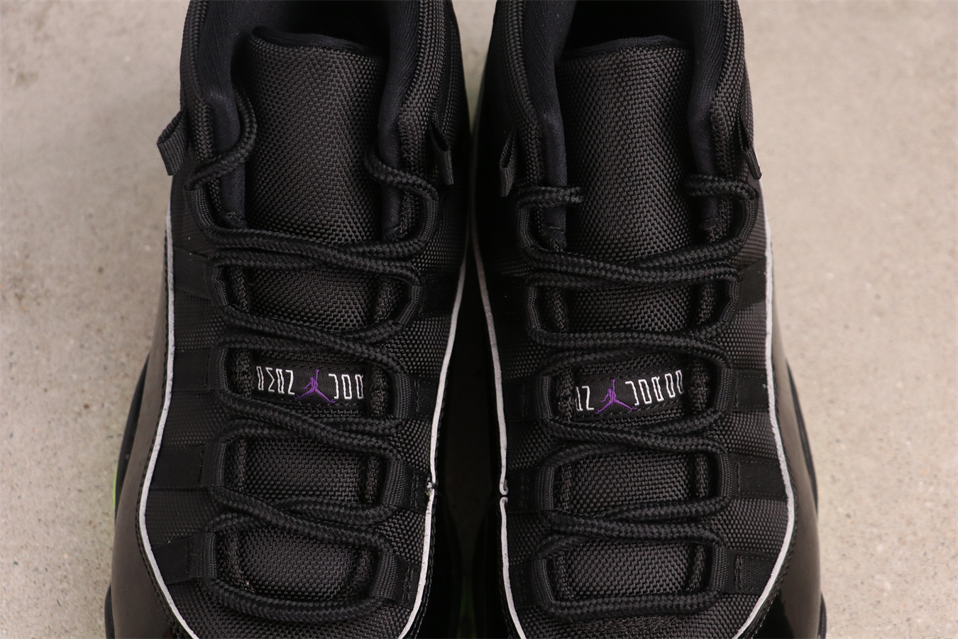 Air Jordan 11 Retro Black Barely Volt CT8012-003