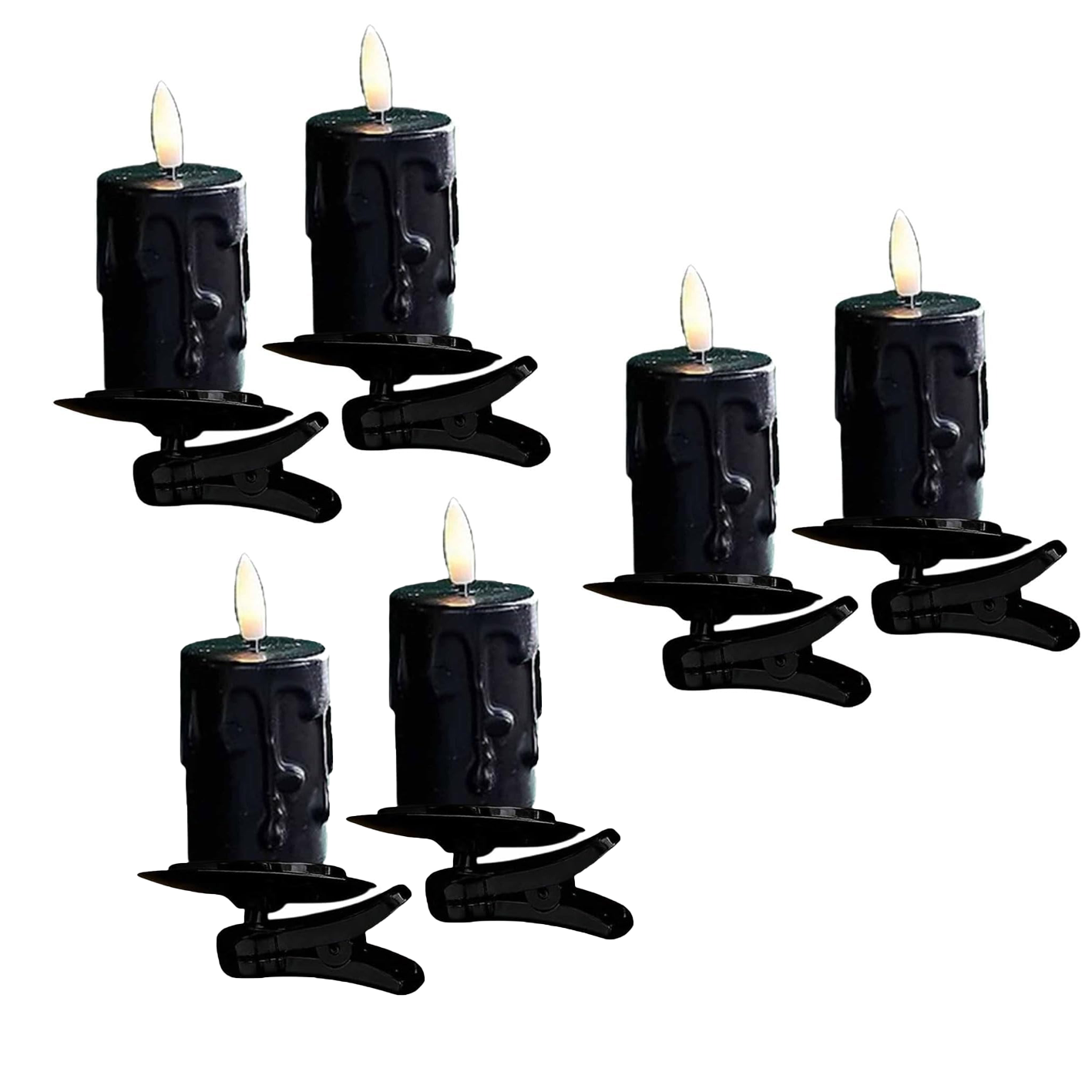 ✨Flash Sale✨Set of 6pcs - Clip-On Flameless Candle Lights