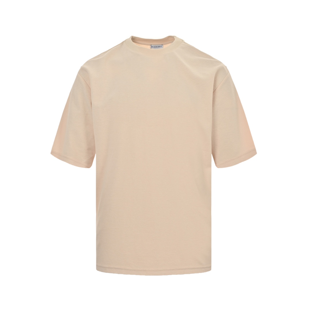 Burberry 24ss back waist knight warhorse print terry cloth short sleeves