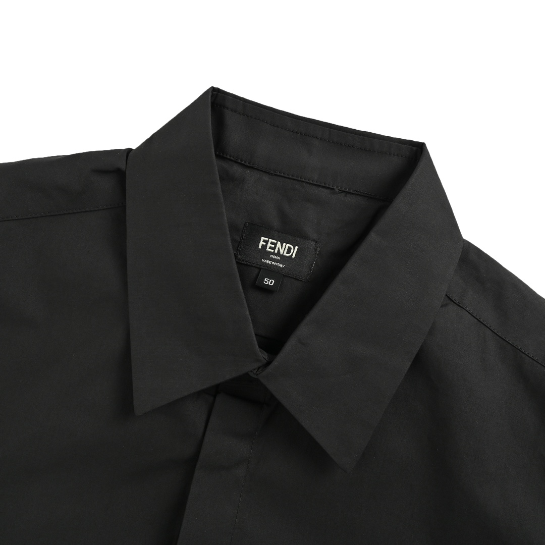 Fendi 24Fw needlepoint shirt
