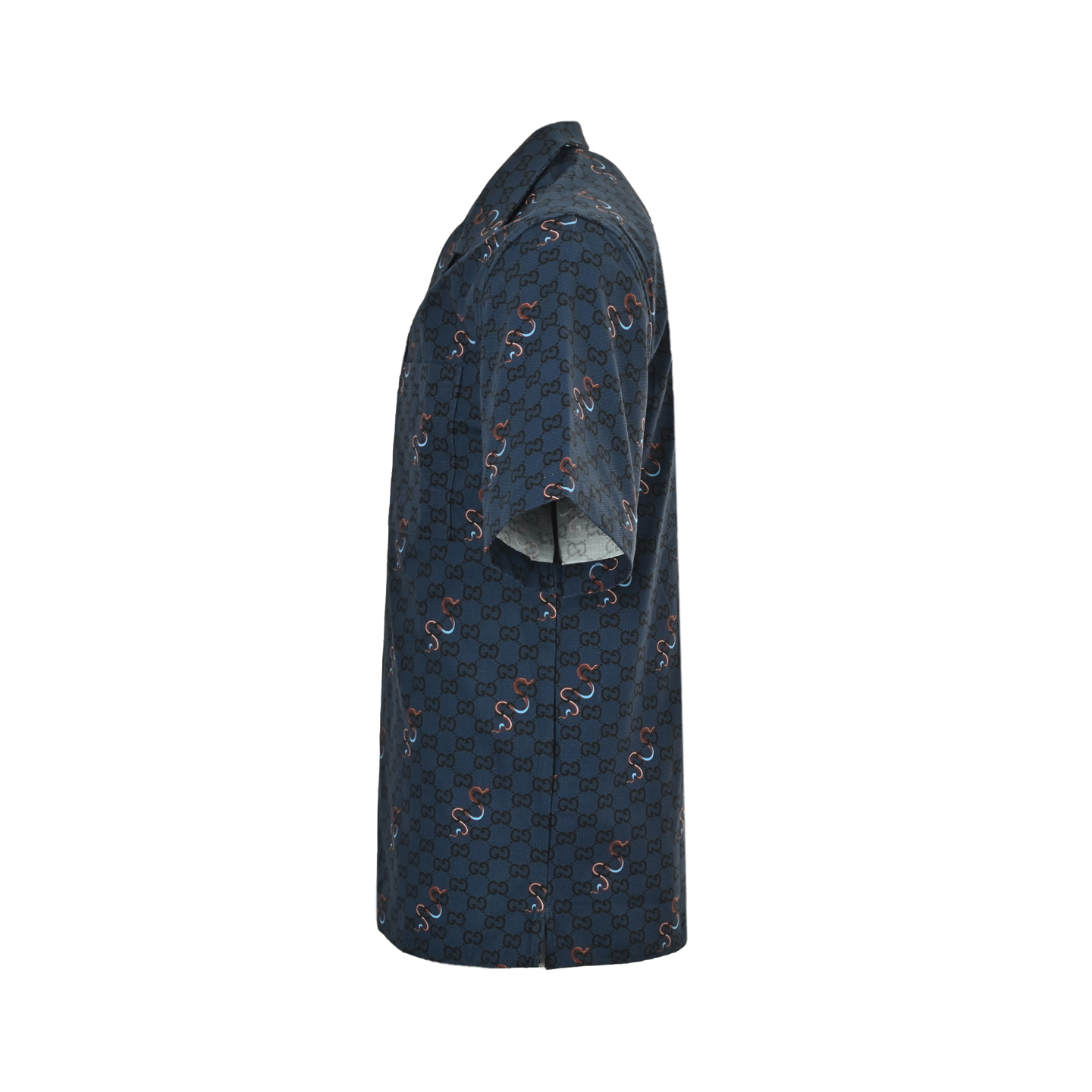 Gucci Year of the Snake Limited Edition Snake Print Short Sleeve Shirt