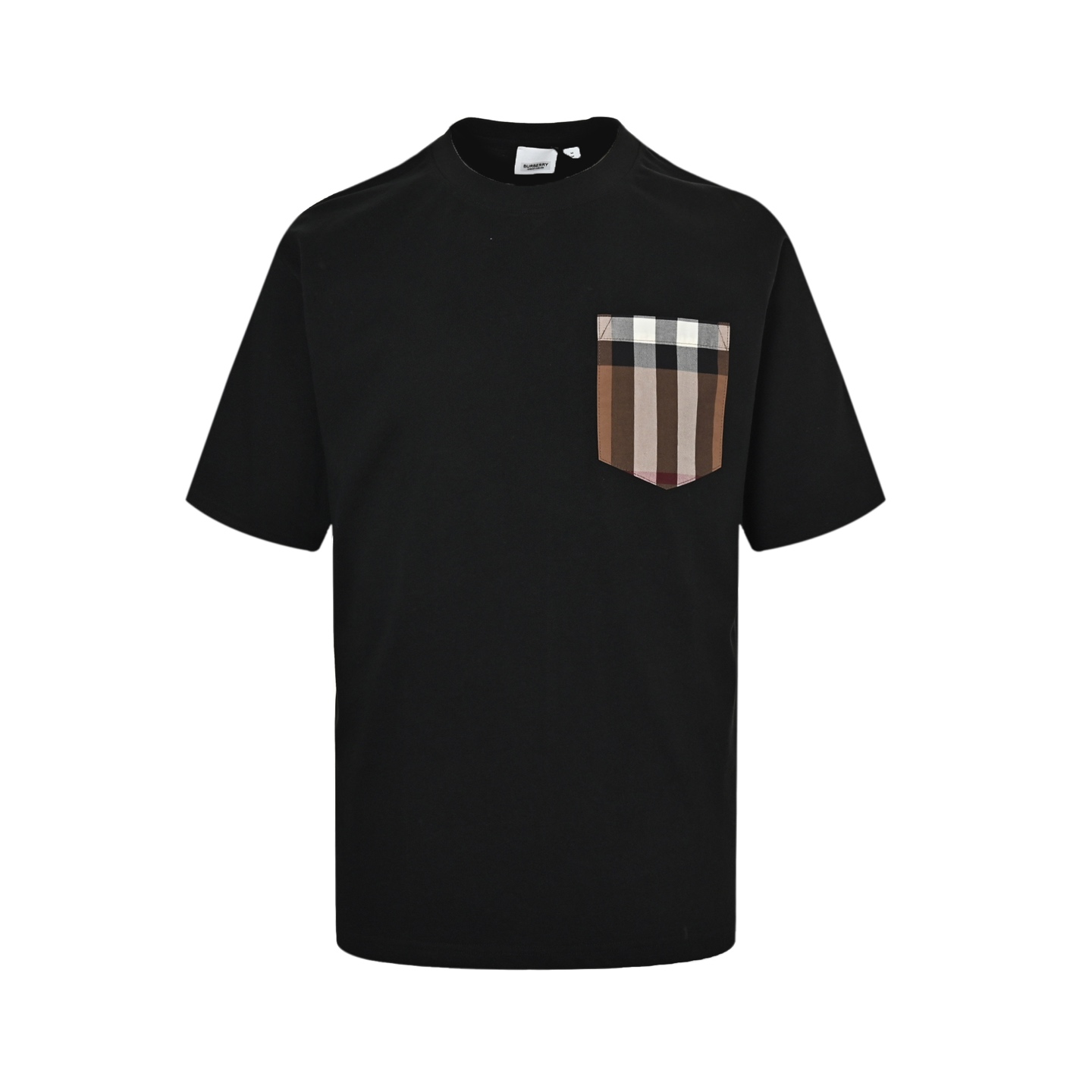 Burberry Classic Plaid Pocket Short Sleeve