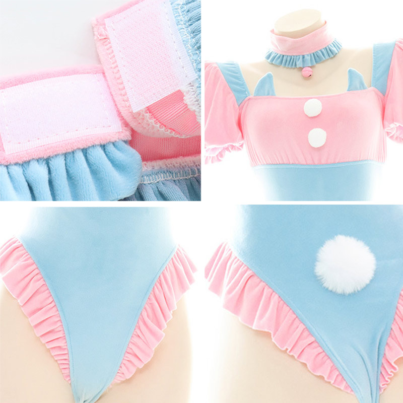 Cosplay Cartoon Bunny Ears Lingerie Set