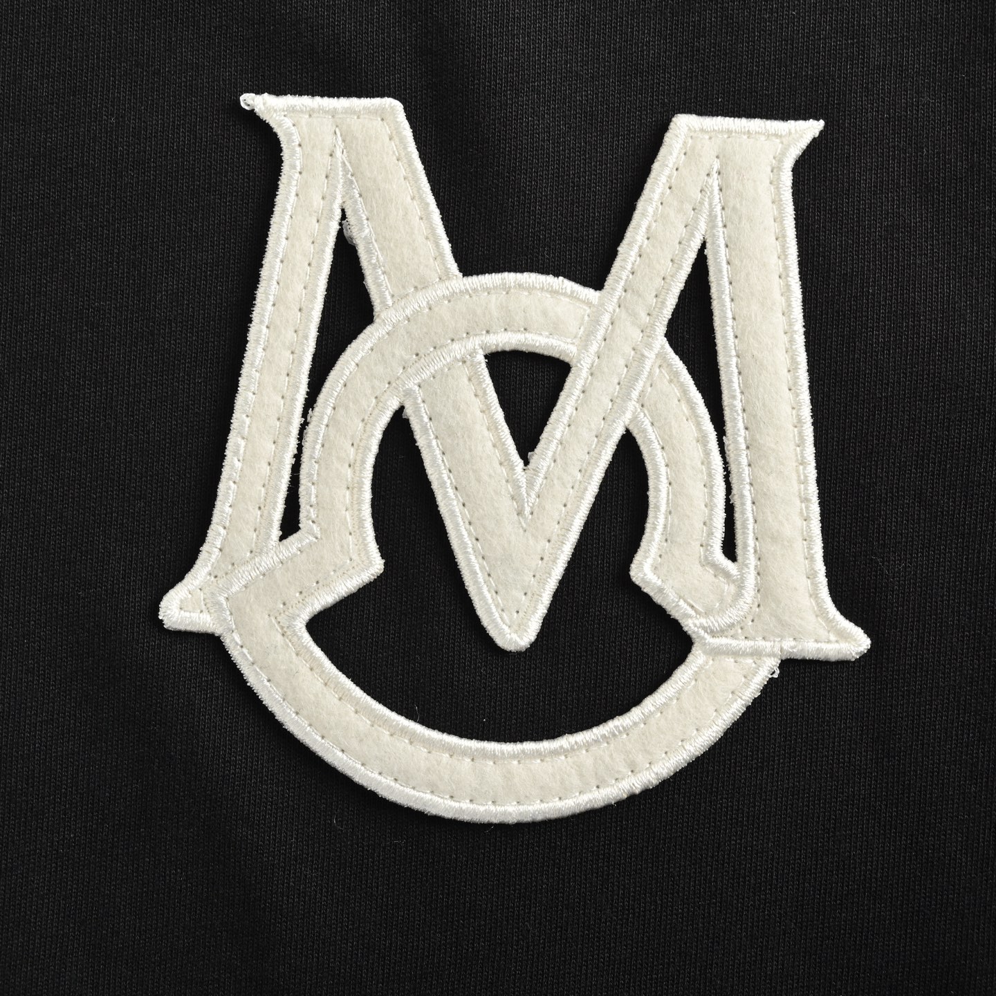 Moncler 25ss M letter cat ears embroidered short sleeves