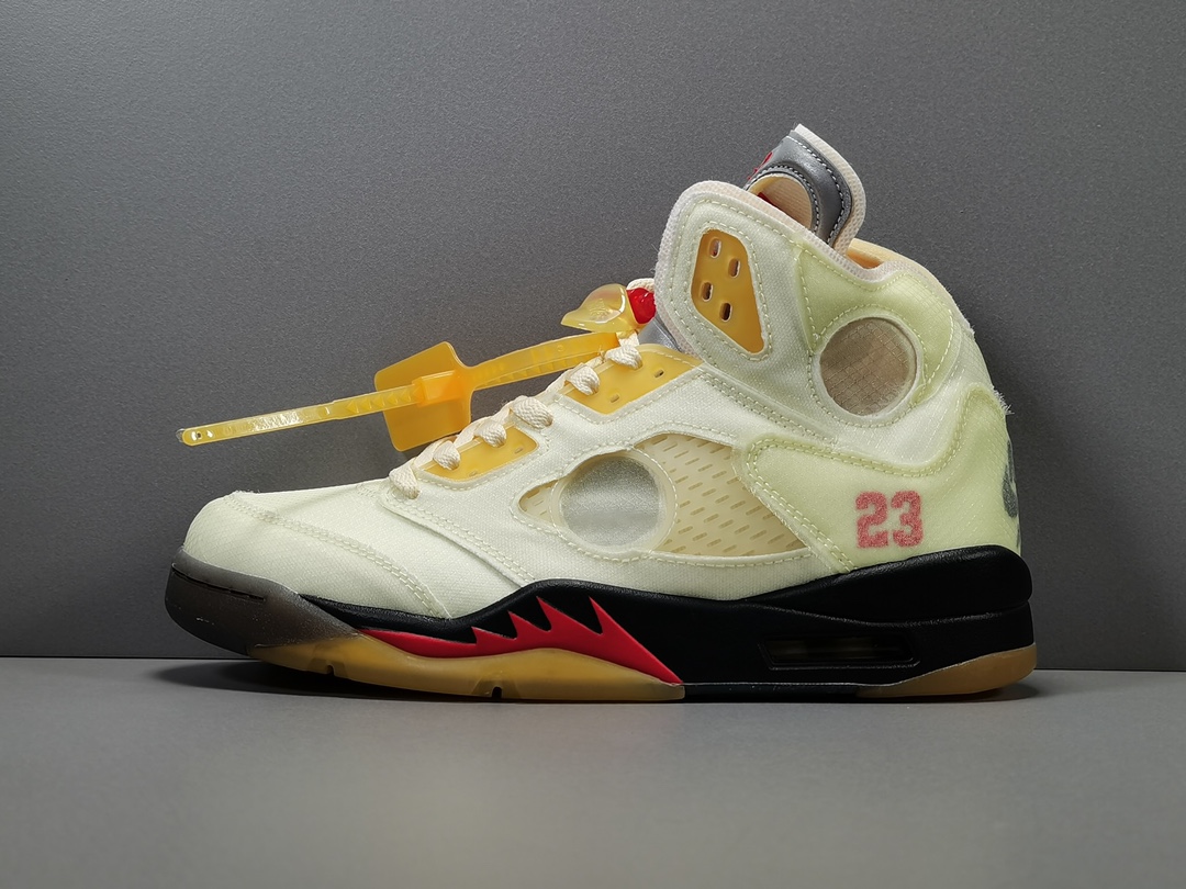 Off-White™ x Air Jordan Retro 5SailCT8480-100