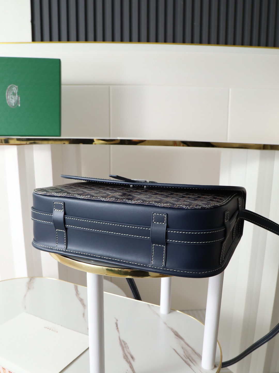 Goyard belvedère shoulder bag 244