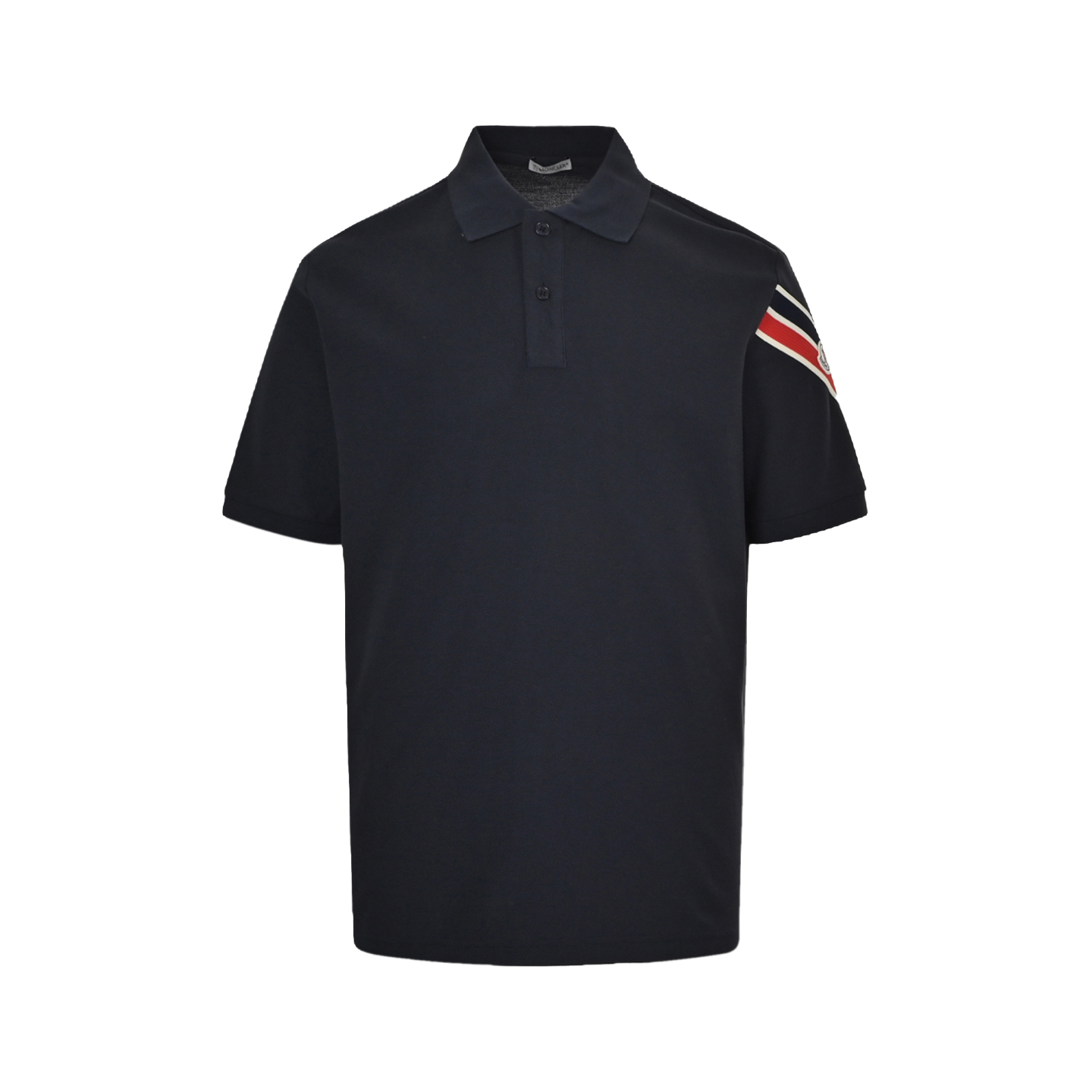 Moncler 25ss cuff webbing polo short sleeves