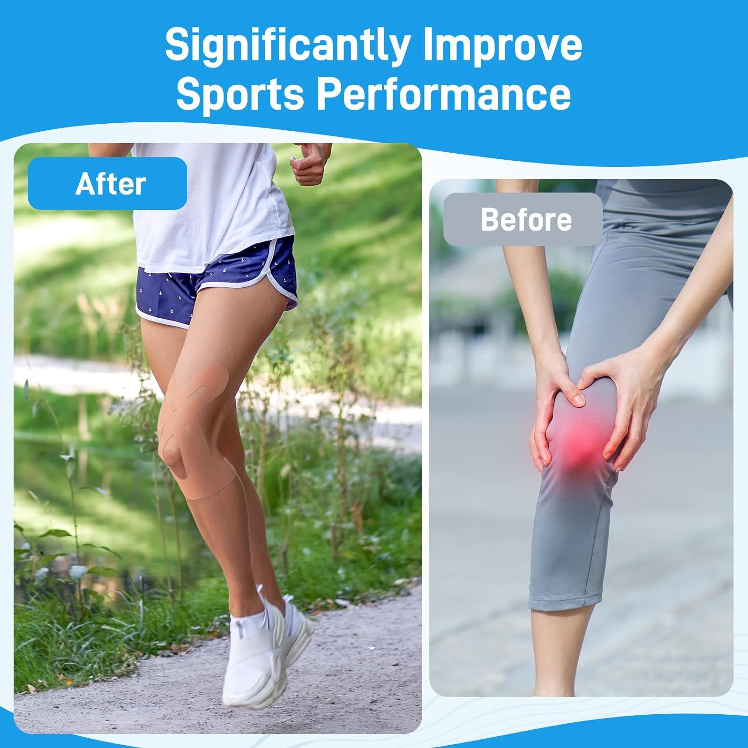 ✨Flash Sale✨Set of 10pcs - Kinesiology Tape for Knees