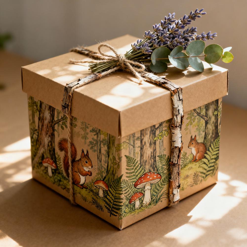 Whimsical Forest Gift Box