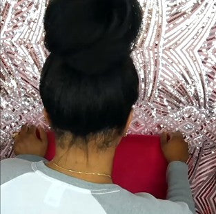 New natural the back looks Basic Cap lace front wig