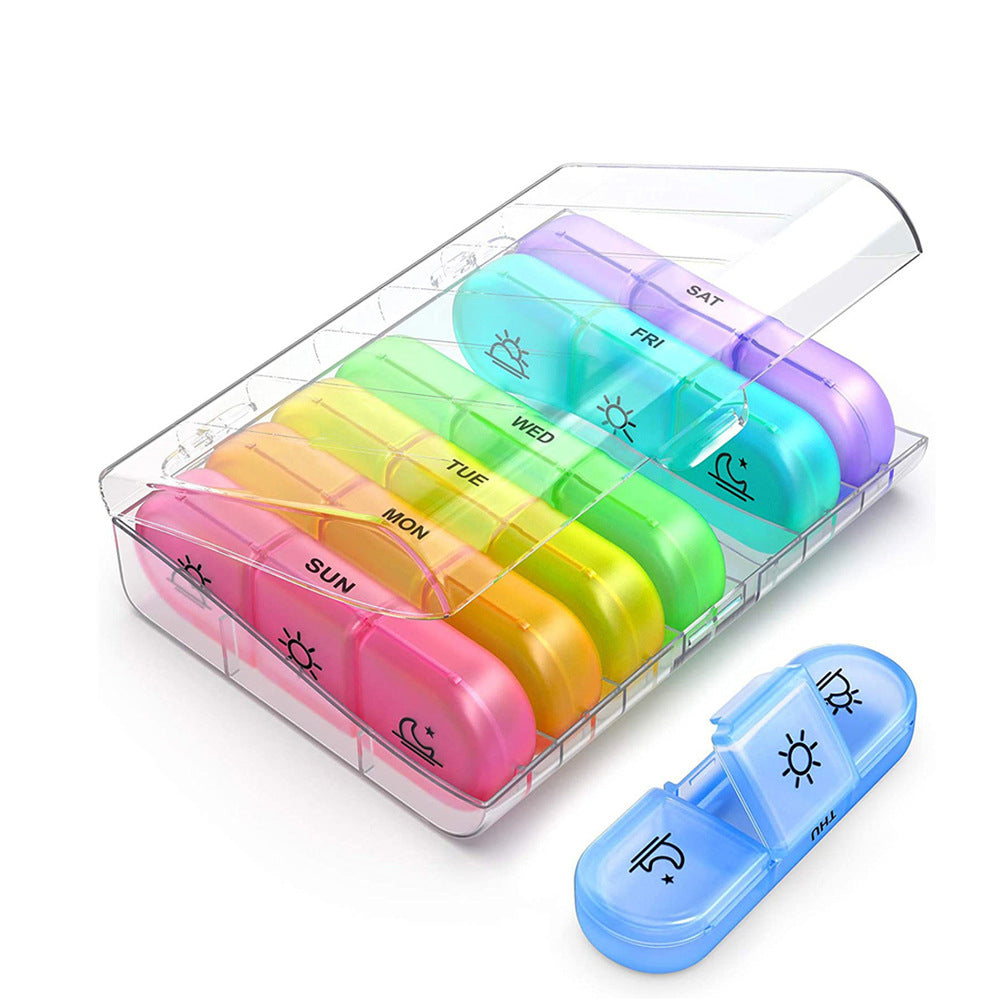 Morning, Midday & Evening Pill Organizer