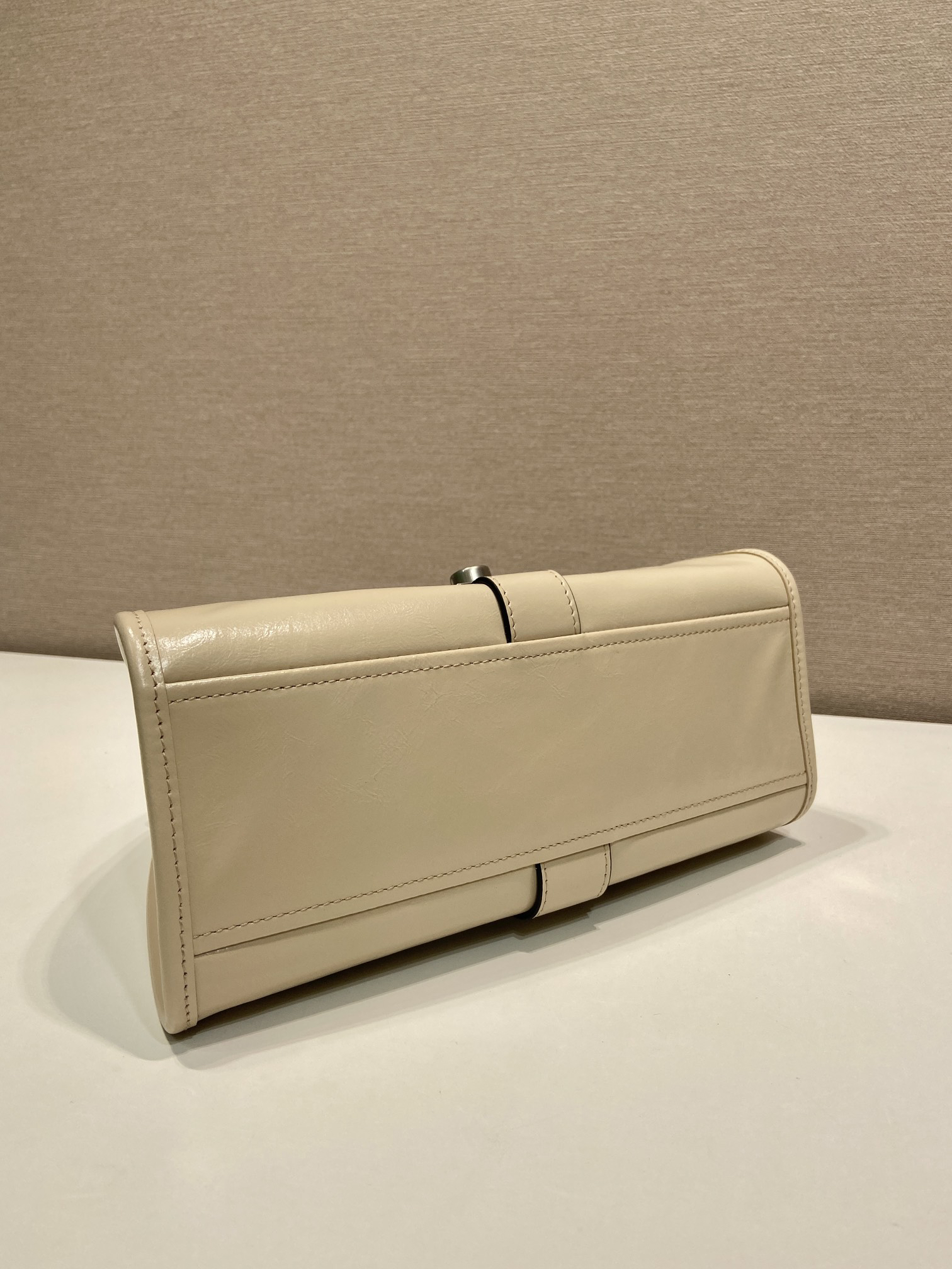 Prada waxed leather mini tote 1BG580