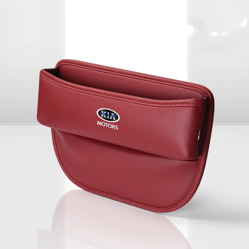 🔥Hot Sale🔥 Exclusive Logo Leather Car Seat Storage Box