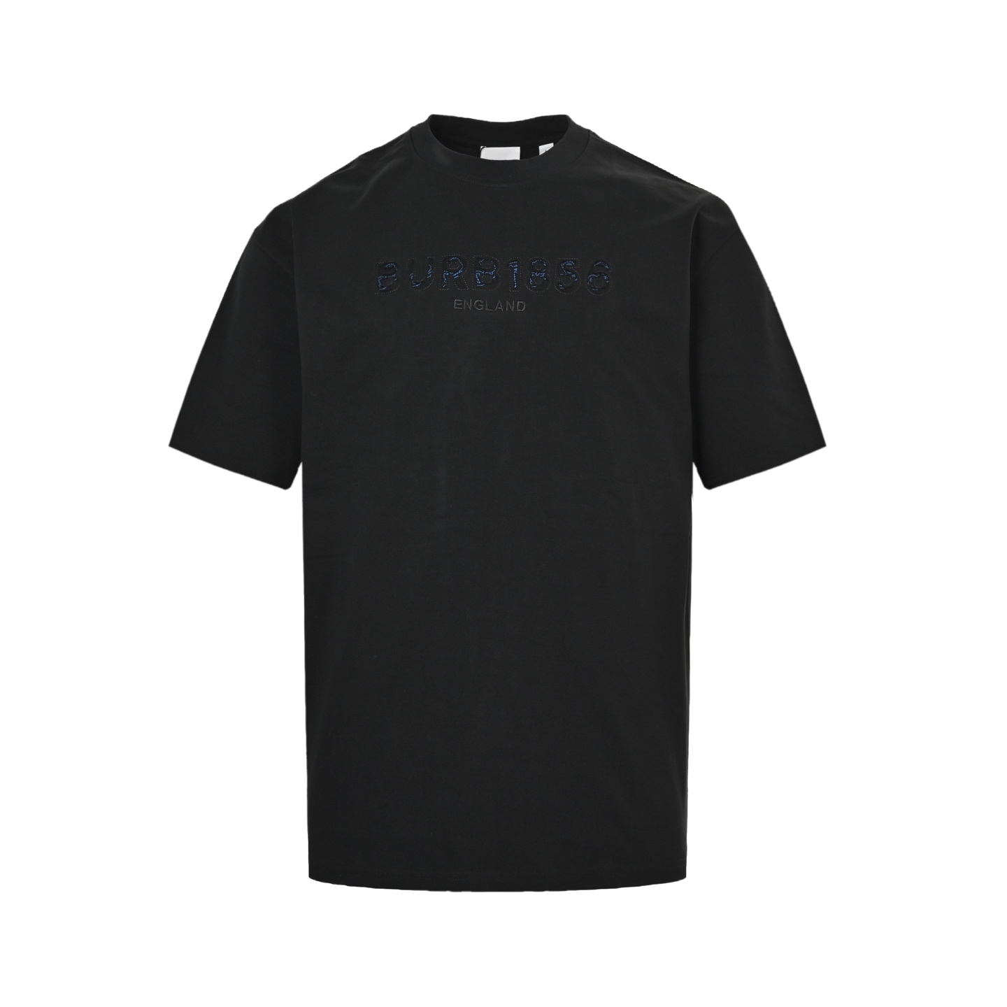 Burberry 25ss back hollow patch embroidered war horse short sleeve