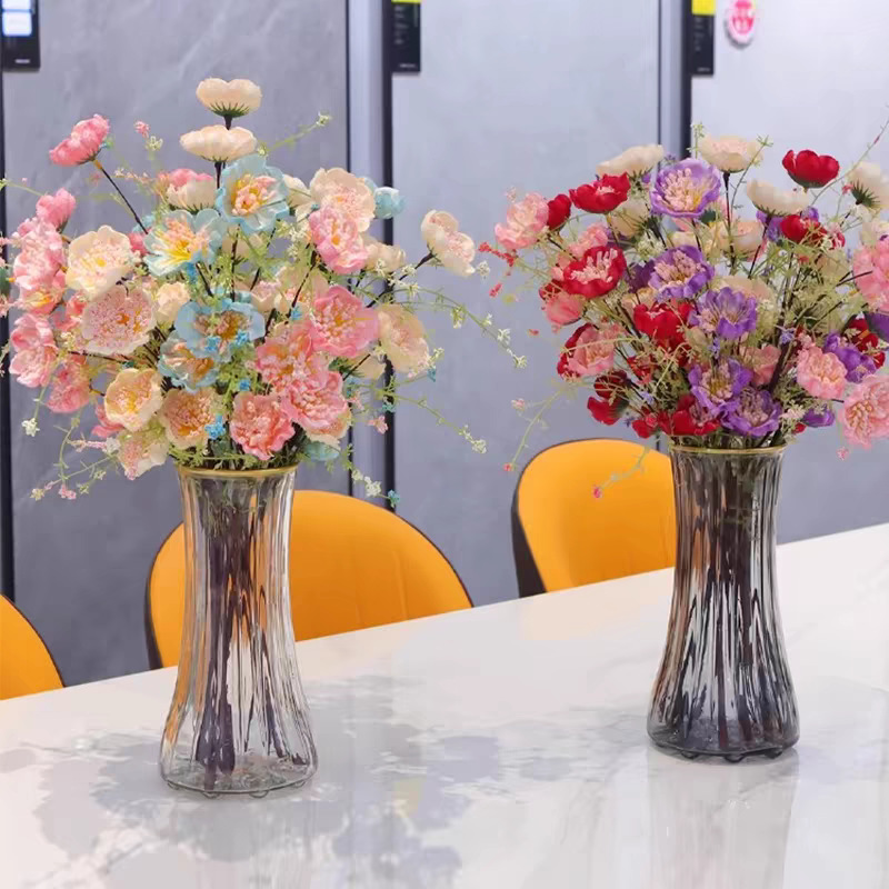 4 Pcs Light Luxury High-End Artificial Silk Azalea