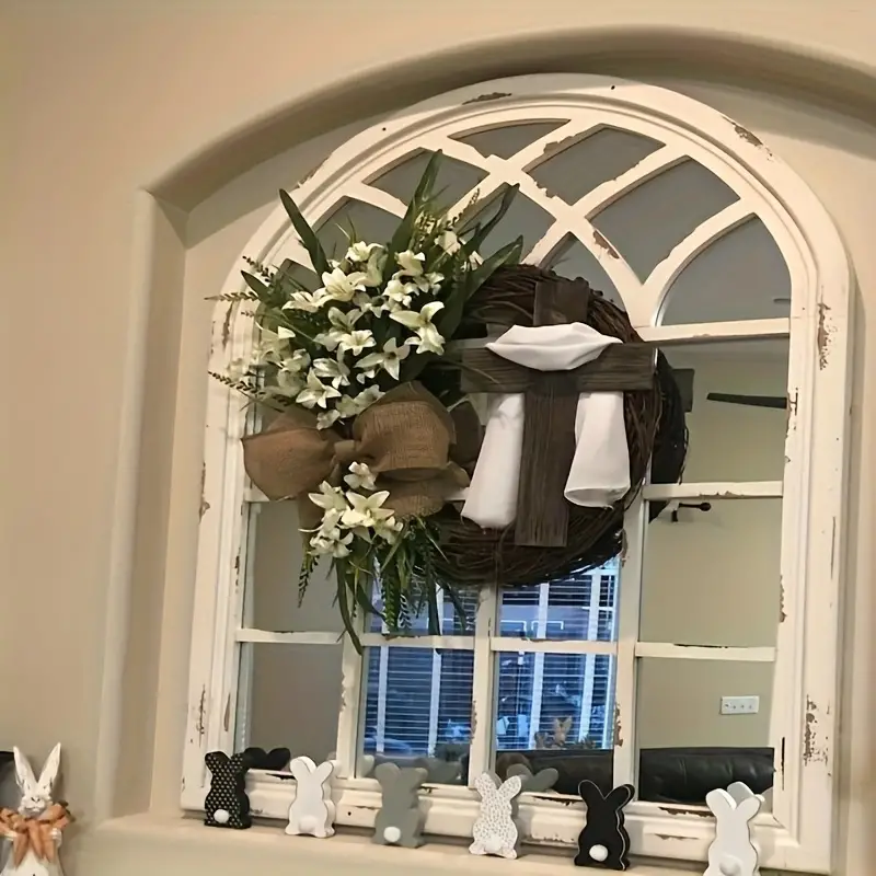Easter Cross Wreath Decorations