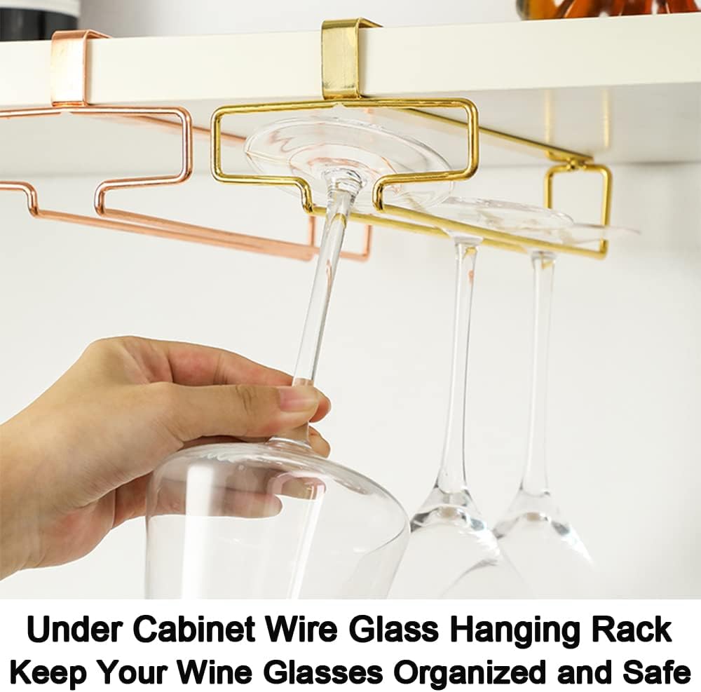 🔥LAST DAY 70% OFF🔥Under Cabinet Wine Glass Holder