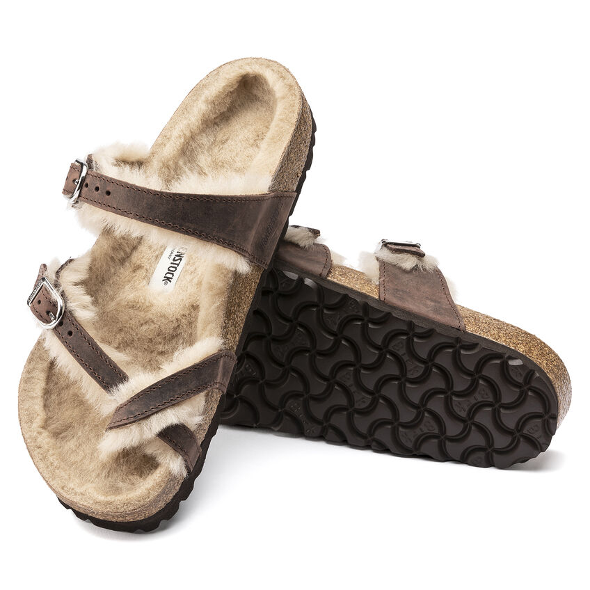 Mayari Shearling Oiled Leather B-22220