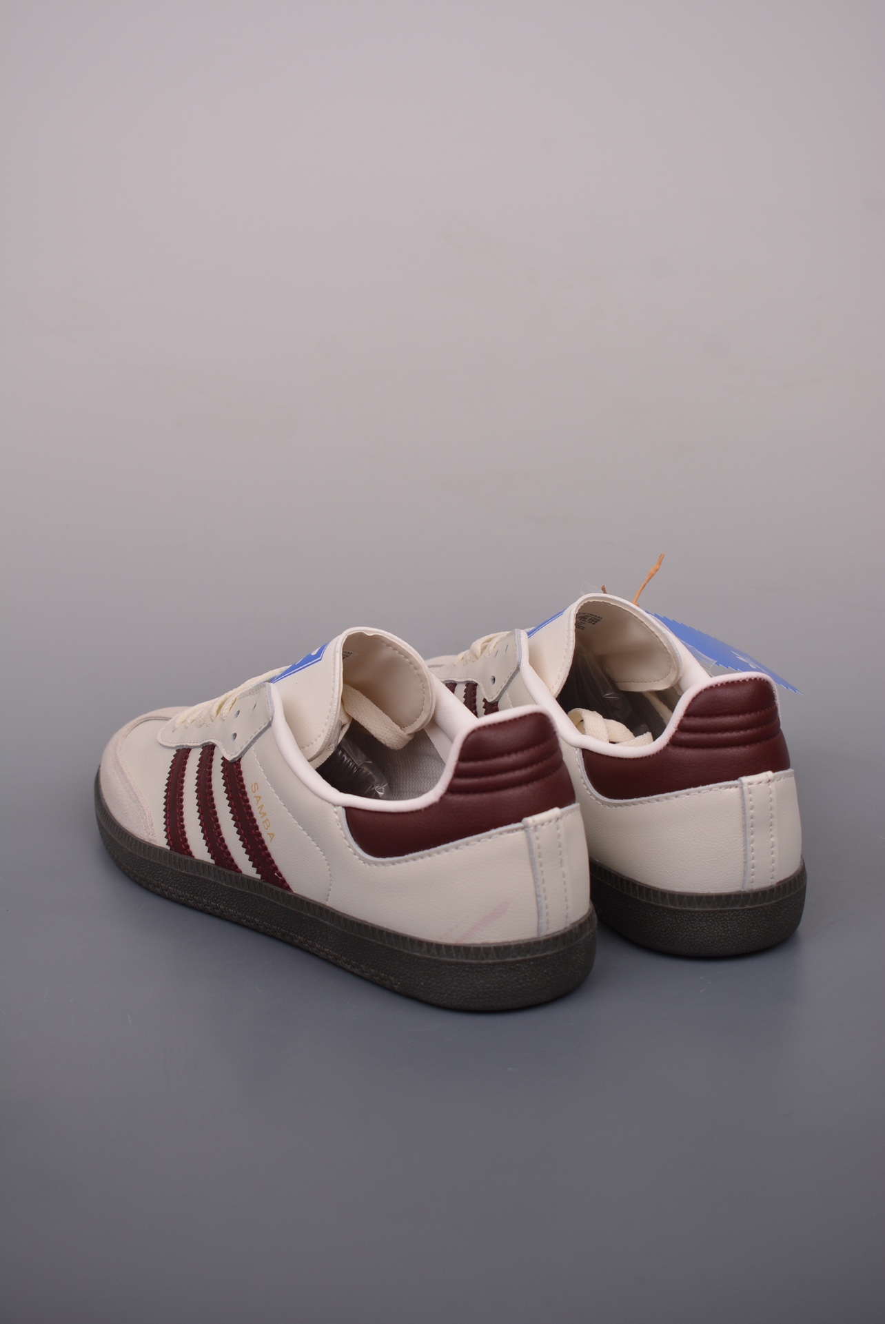 Adidas Originals Samba OG Putty Grey Maroon ID1482
