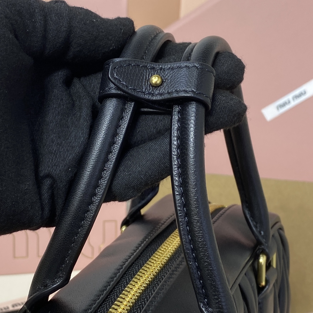 Miu Miu too etty bowling medium handbag 5BB124