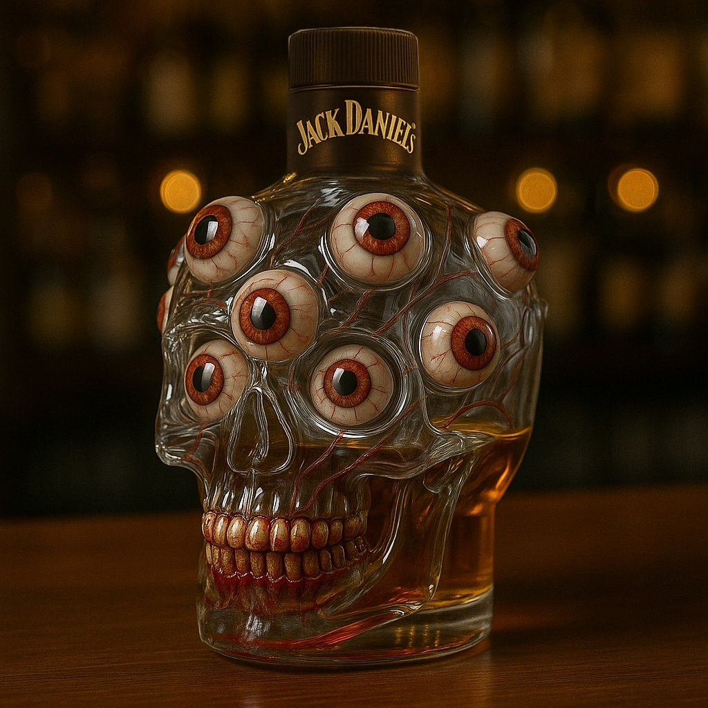 Bloodgazer Whiskey Bottle