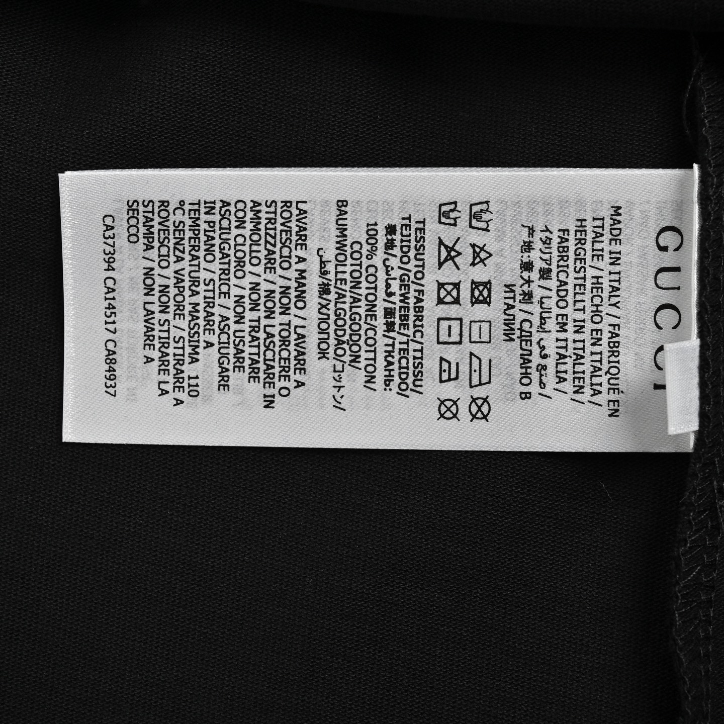 Gucci 24ss bunny print short sleeve