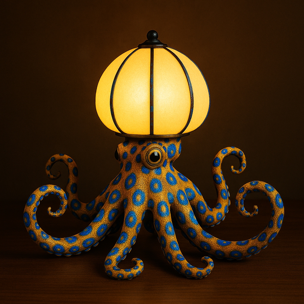 Octopus Lamp