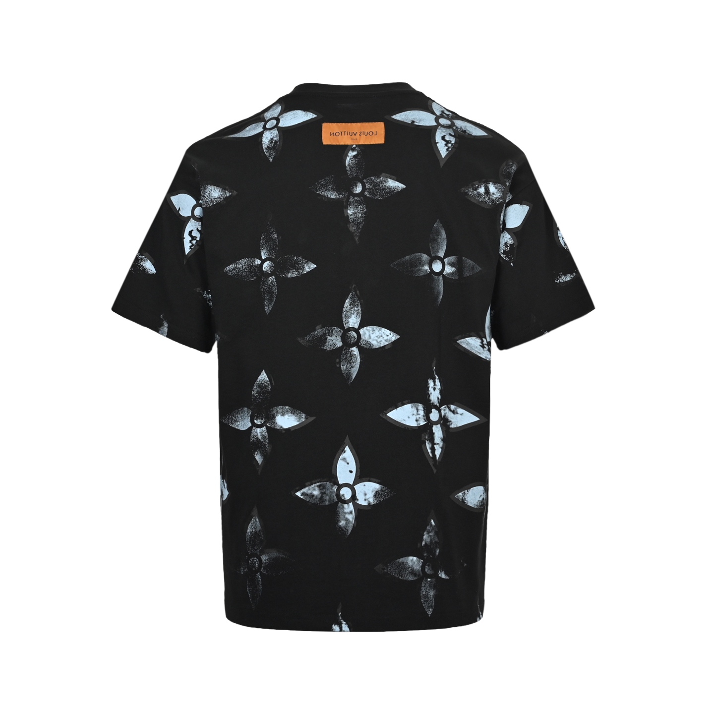 Louis Vuitton 25ss full print monogram four-leaf clover rendering short sleeve