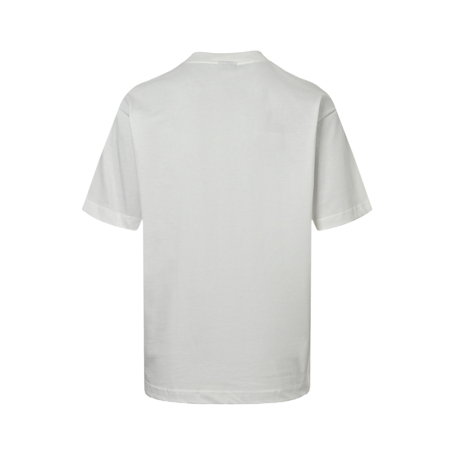 Balenciaga 25ss short sleeves with double B embroidered logo on the neckline