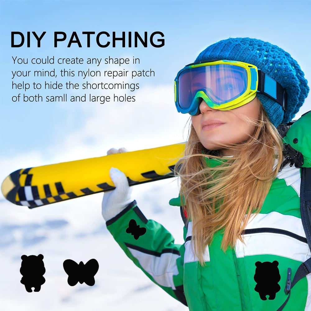 (🌲Early Christmas Sale- SAVE 49% OFF)Down Jacket Repair Patch Self-Adhesive Fabric(2PCS/Pattern*1+Free cutting*1)-⏰BUY 5 GET 5% OFF NOW!