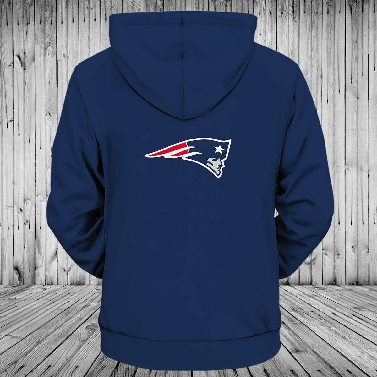 PATRIOTS 3D HOODIE 7