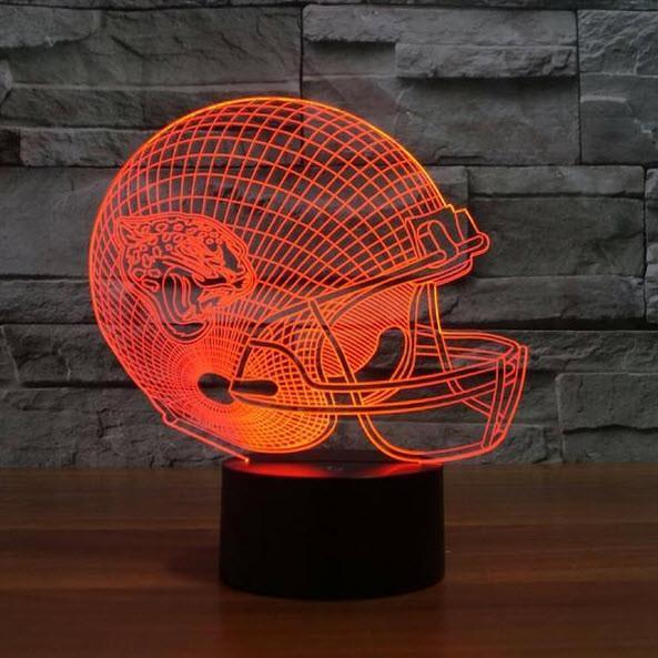 JACKSONVILLE JAGUARS 3D LED LIGHT LAMP