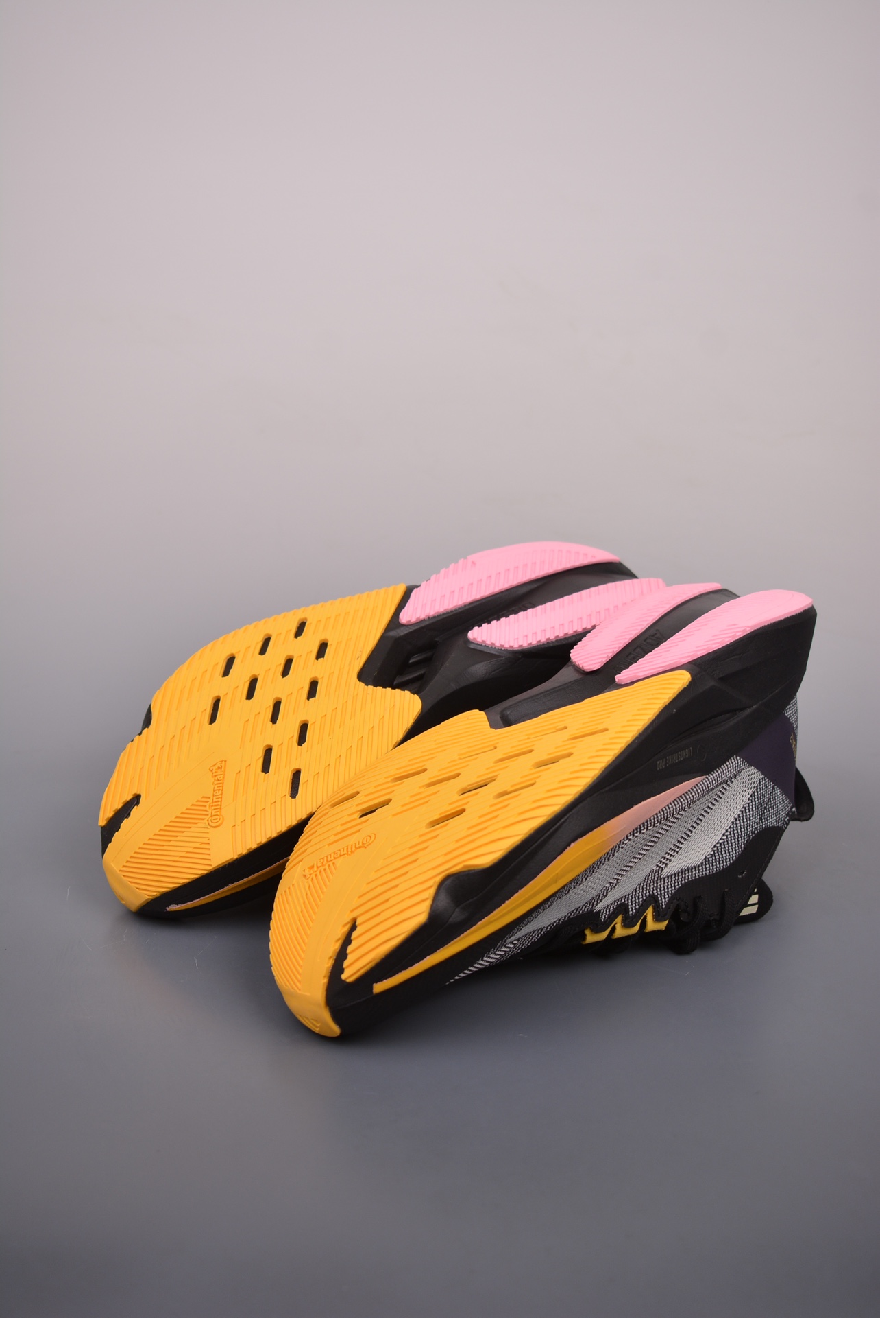 Adidas Adizero Boston 12 Black Gray Yellow