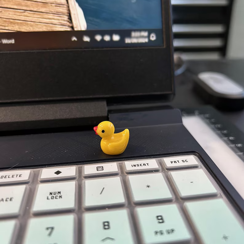 Jar of Mini Resin Ducks: Funny Gag Gift🐥