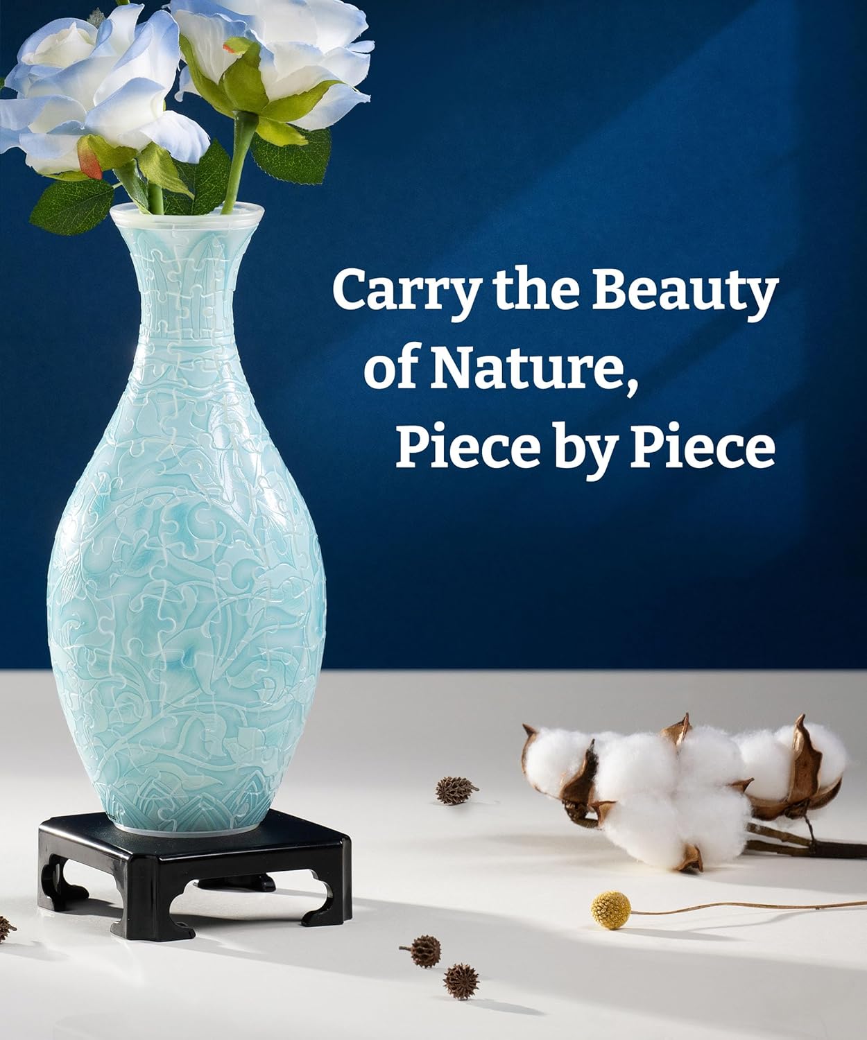🔥HOT SALE 50% OFF🔥Unique Flower Vase - 3D Puzzle Vase to Flower Arrangement and Home Decoration