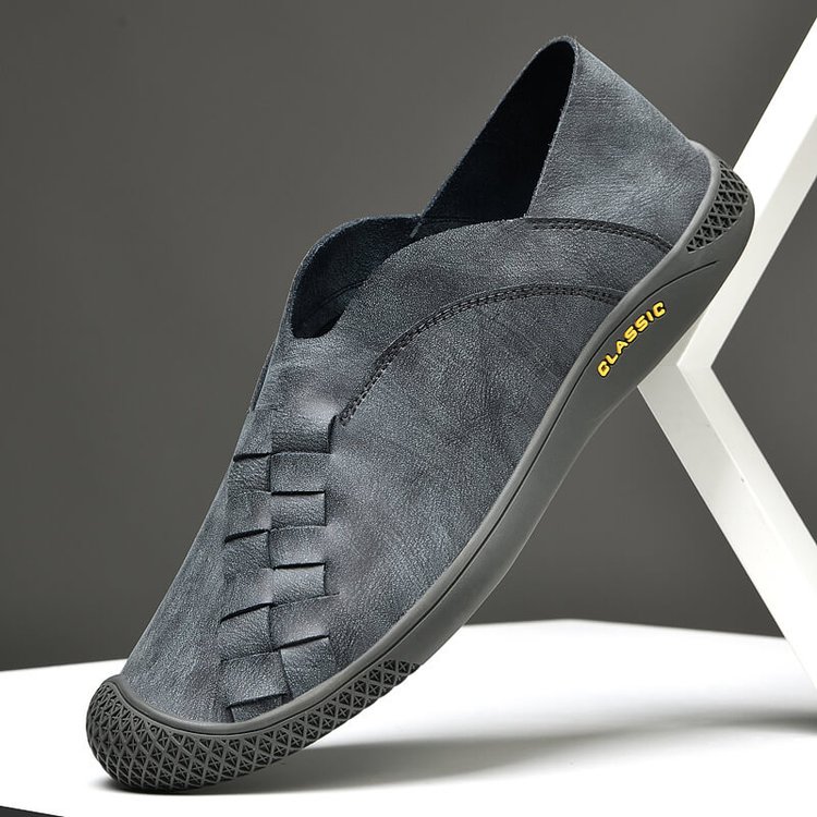 Top Layer Cowhide Casual Leather Shoes