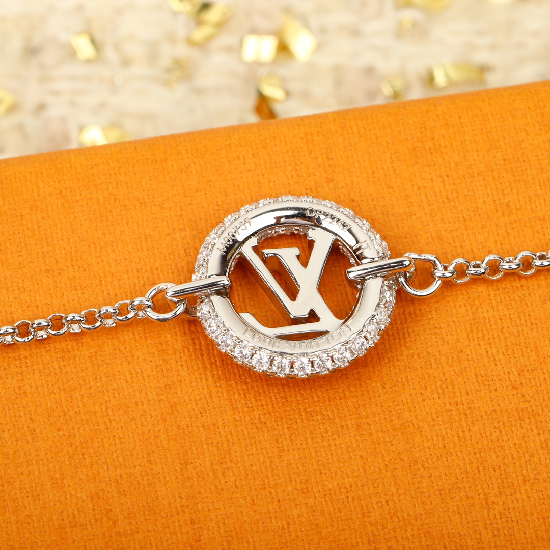 Louis Vuitton Alphabet Diamond Bracelet