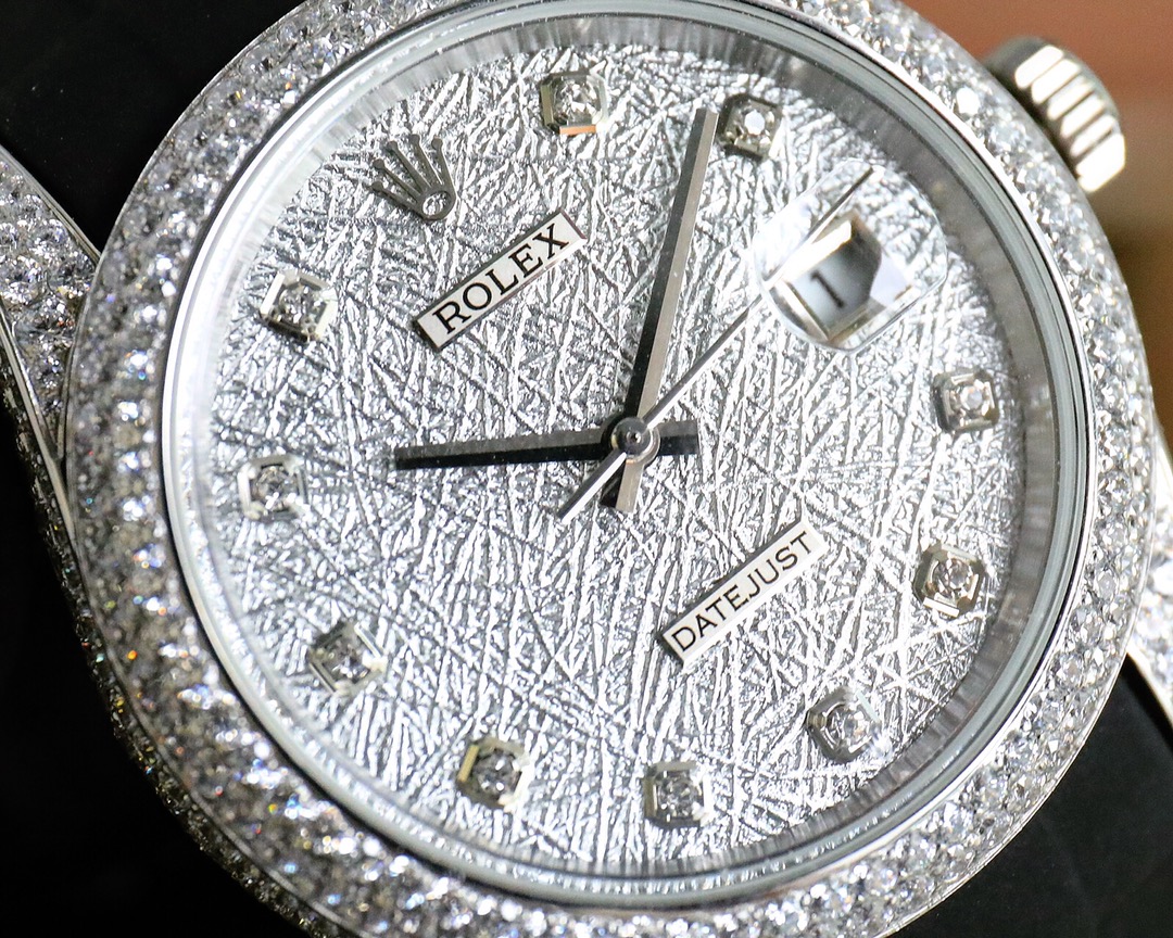 Rolex Datejust Full Diamonds Luxury Edition