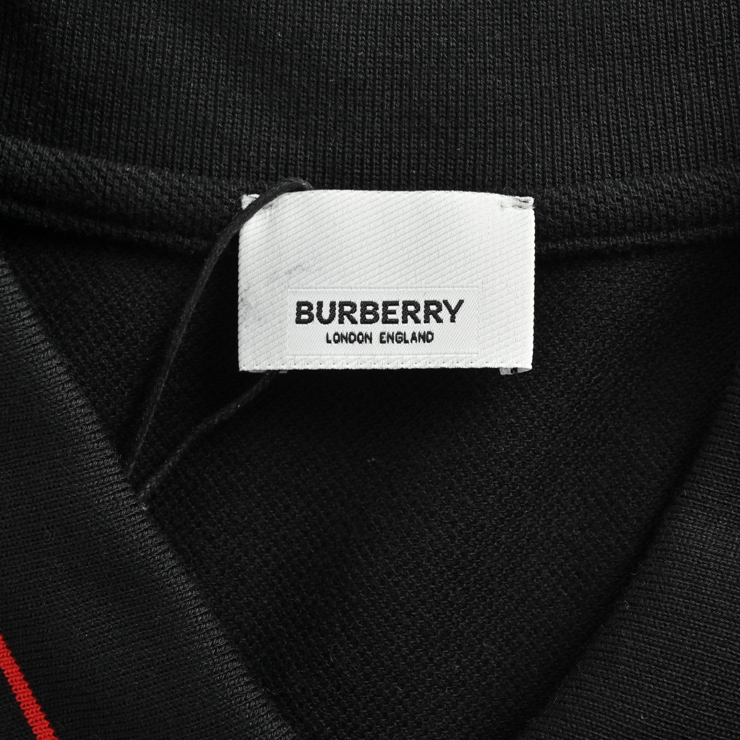 Burberry 25ss chest logo lettering Polo short sleeve