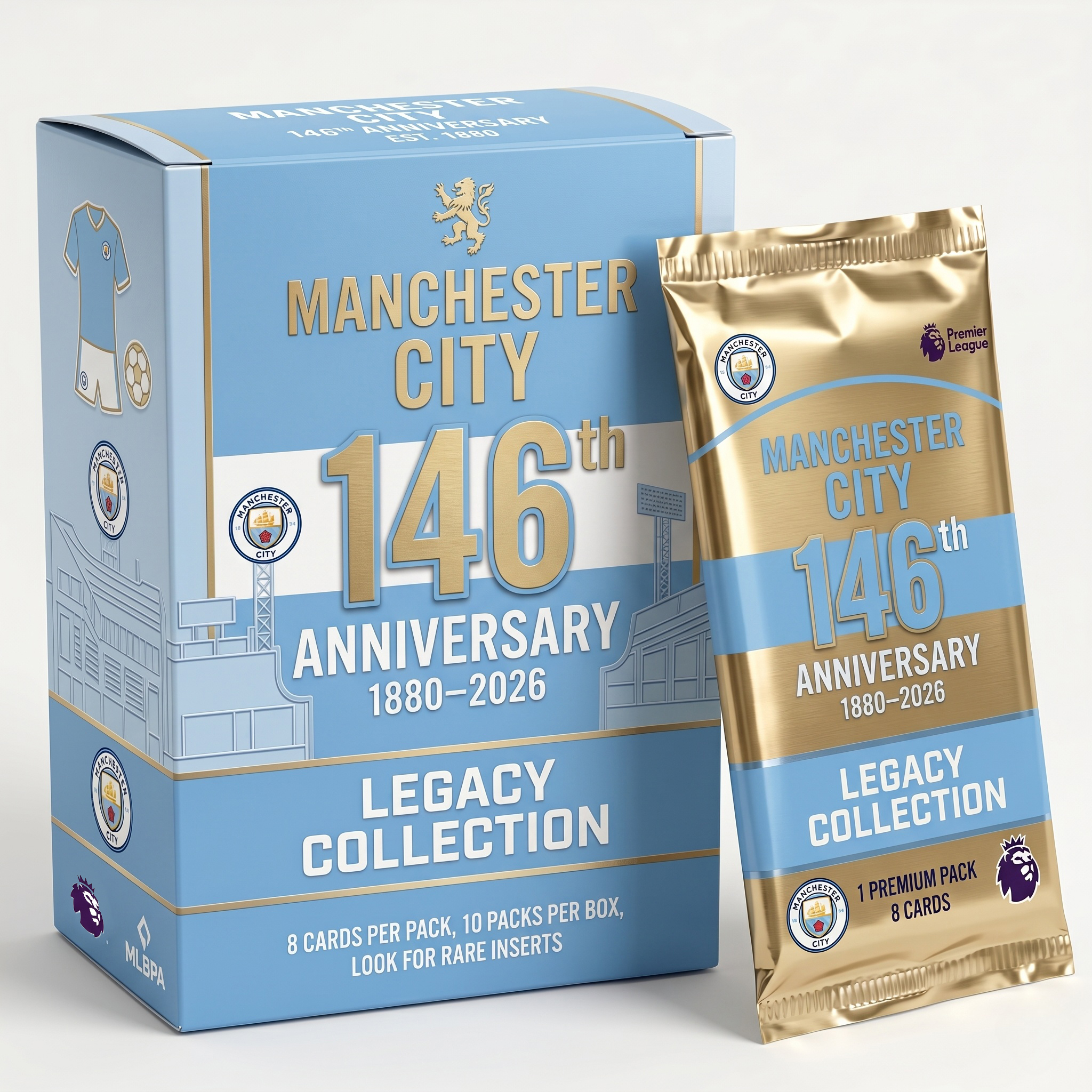 2026 Manchester City 146th Anniversary Legacy Collection Hobby Box